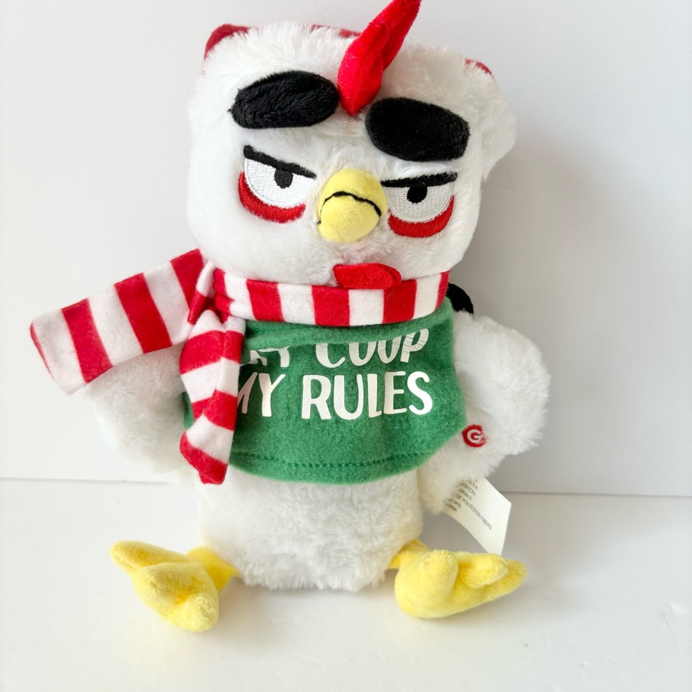 Gemmy Grumpy Chicken Hen‎ Sings Christmas Song